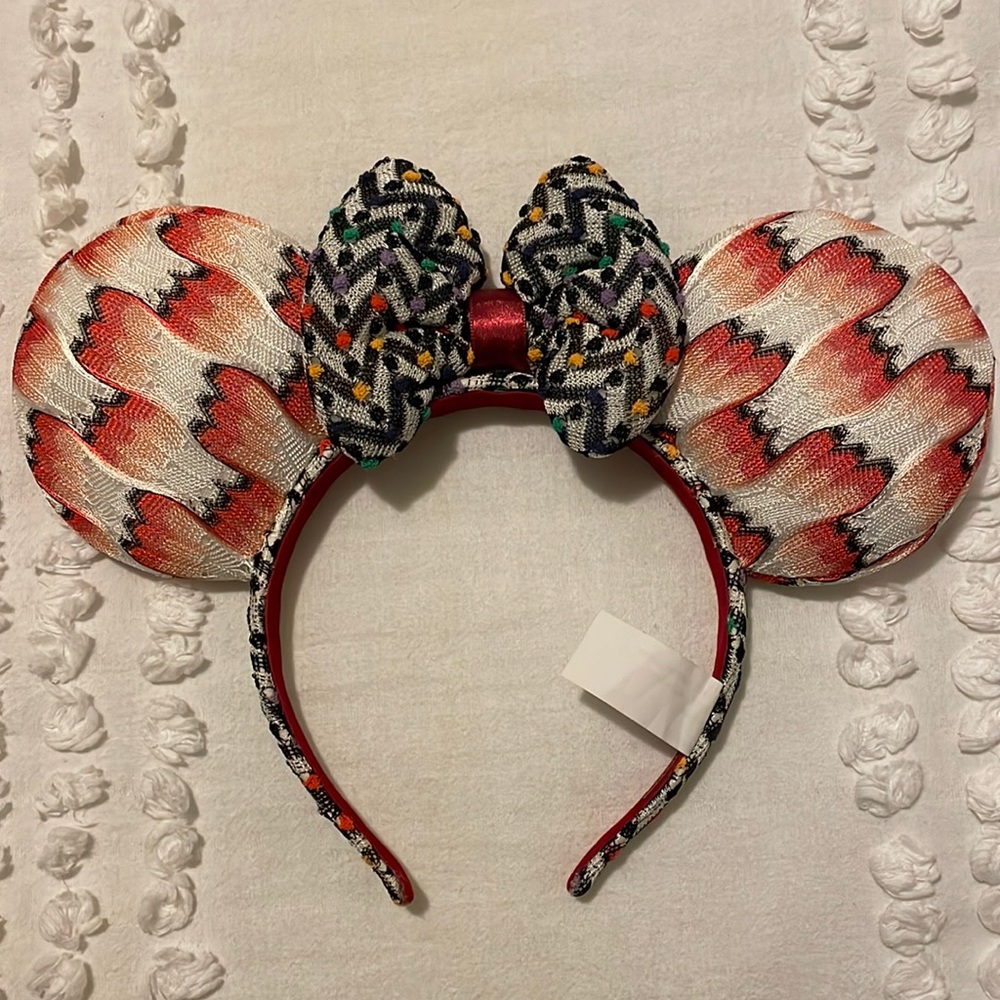 Authentic Missoni Minnie Ears